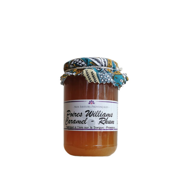 williams peer rum caramel confiture jam provence